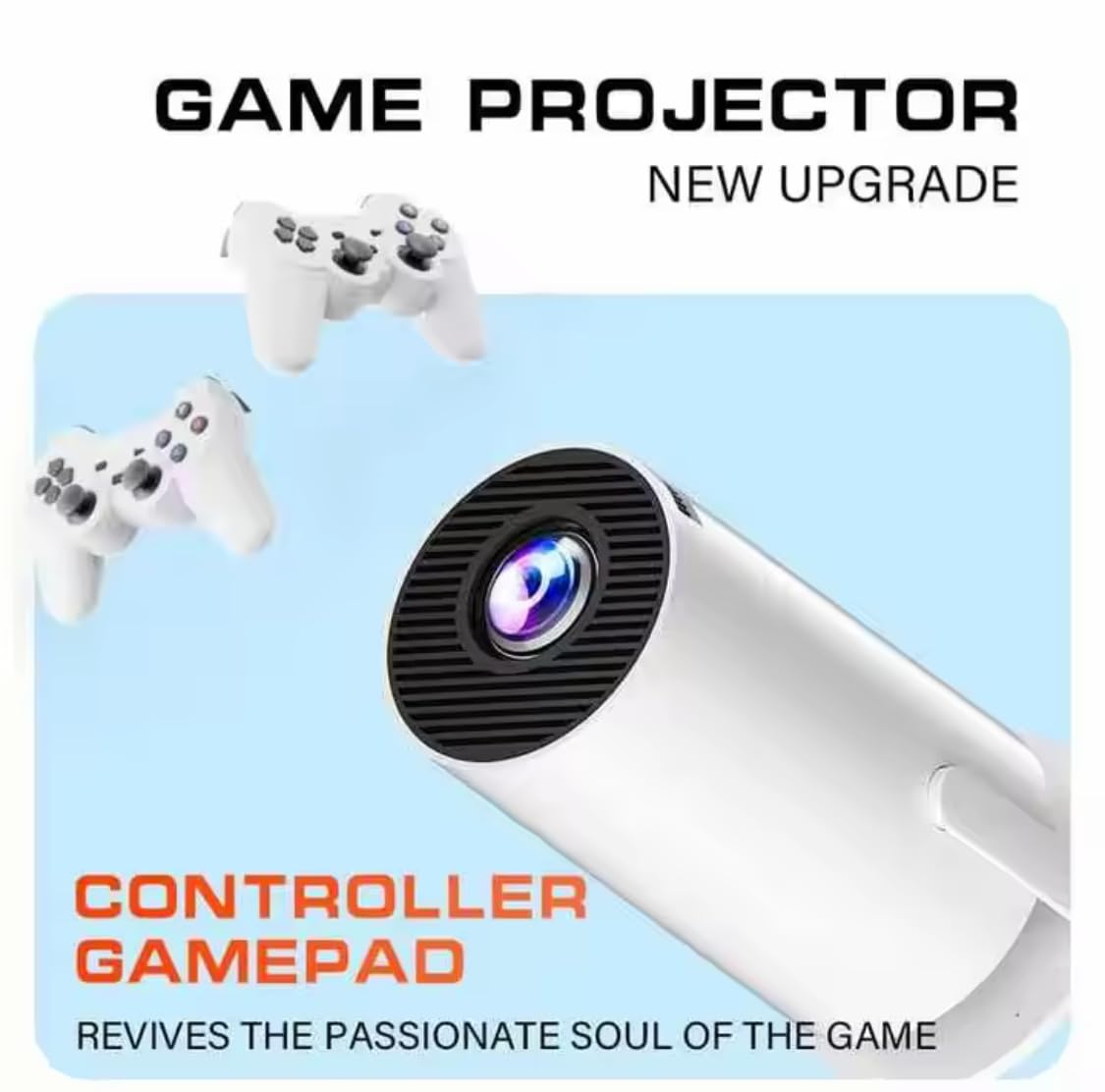 2026 GameBox Projector™ | Smart HD Projector with 20,000 Built-in Games