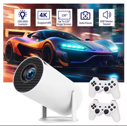 2026 GameBox Projector™ | Smart HD Projector with 20,000 Built-in Games
