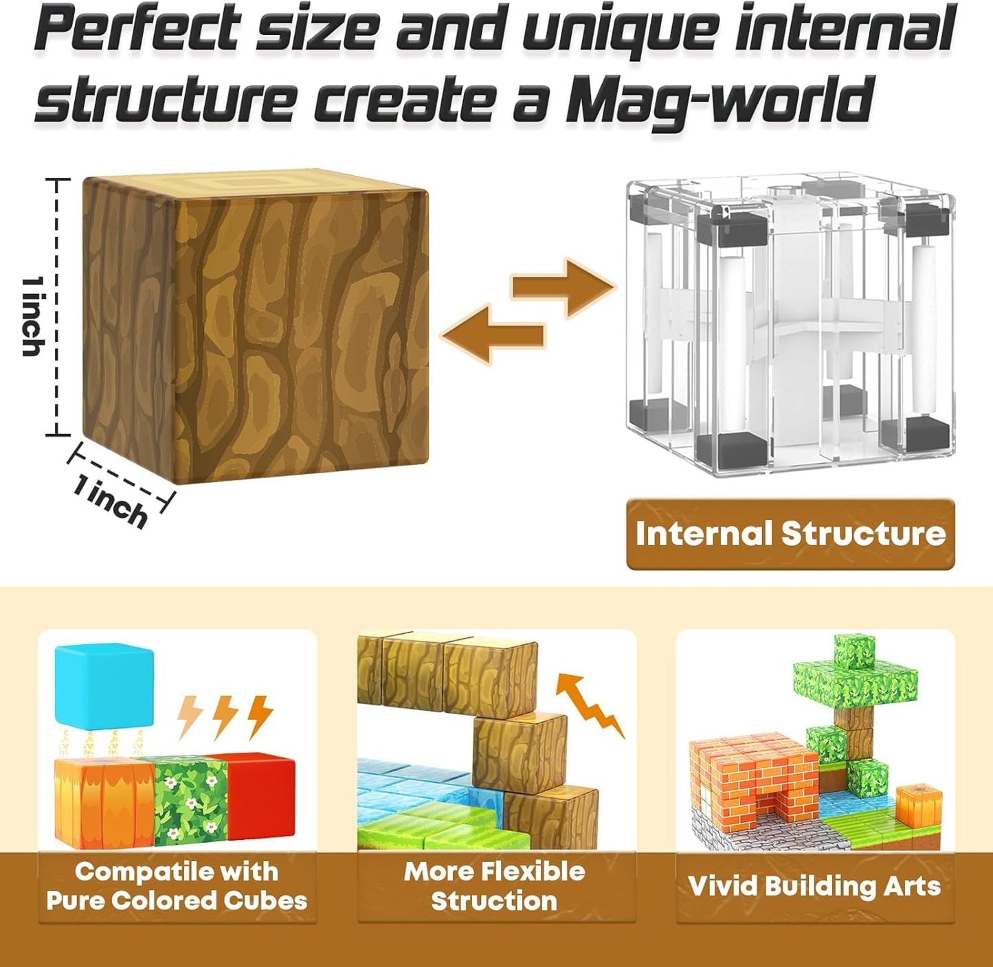 2026 Magnetic Building Blocks™ | 144-Piece STEM Construction Set