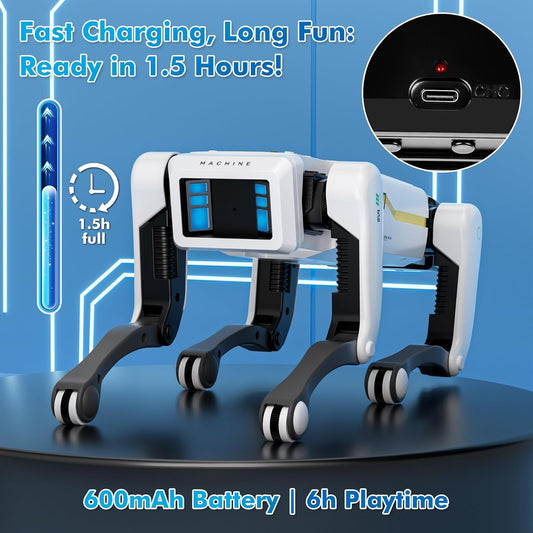 2026 Smart AI Robot Dog™ | App & Remote Control Interactive Robot Pet
