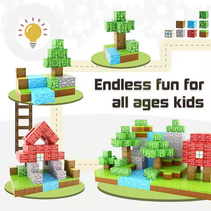 2026 Magnetic Building Blocks™ | 144-Piece STEM Construction Set