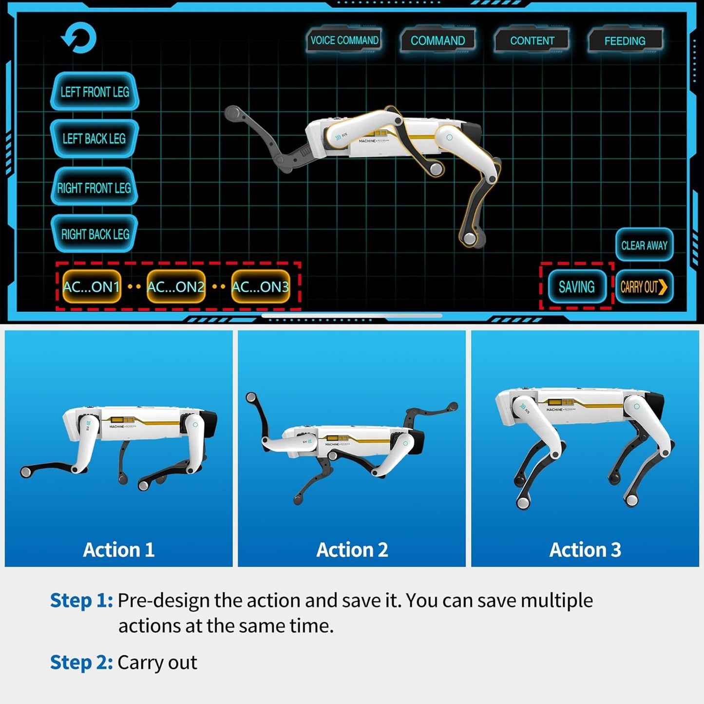 2026 Smart AI Robot Dog™ | App & Remote Control Interactive Robot Pet
