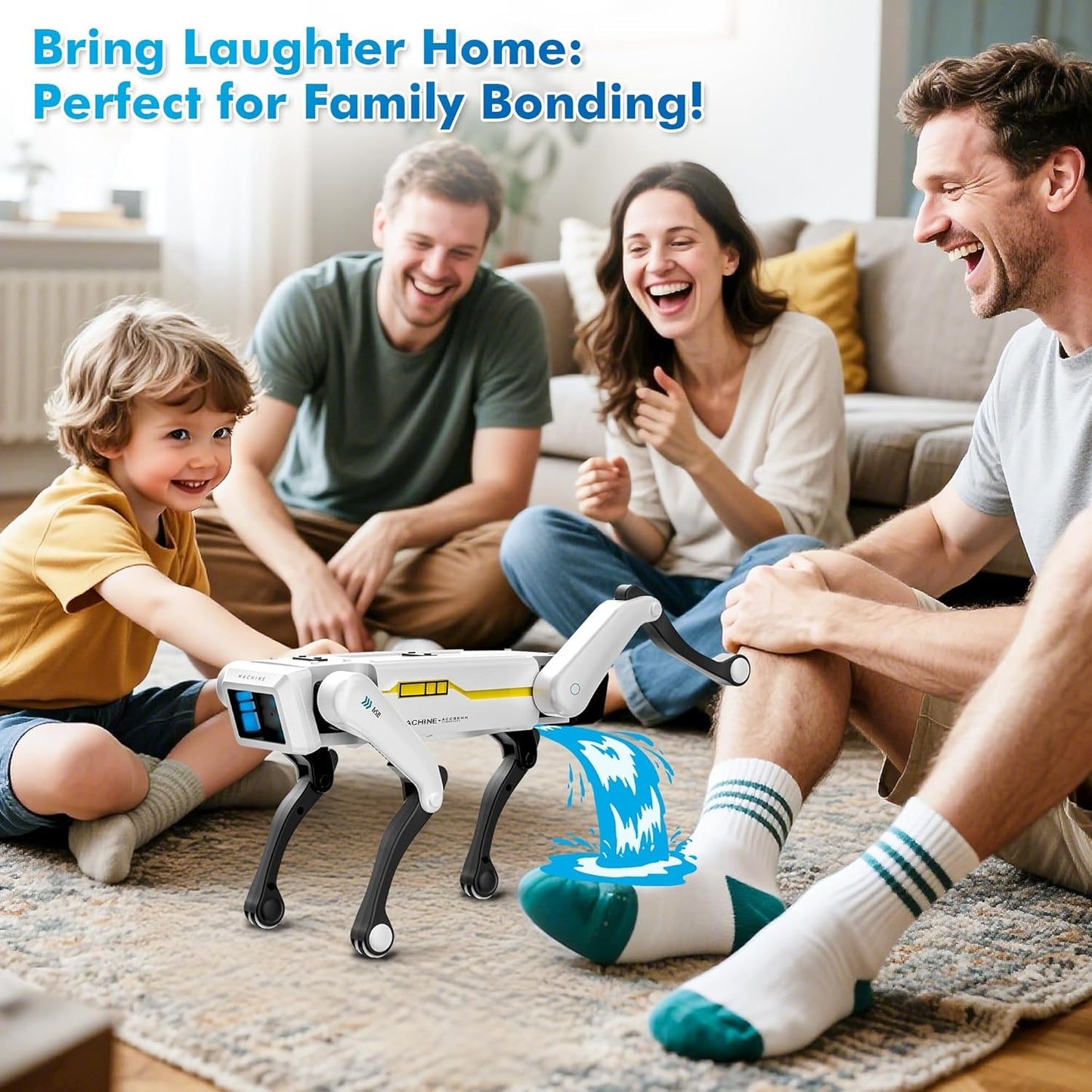 2026 Smart AI Robot Dog™ | App & Remote Control Interactive Robot Pet