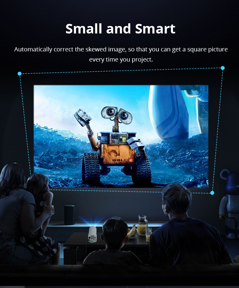 2026 GameBox Projector™ | Smart HD Projector with 20,000 Built-in Games